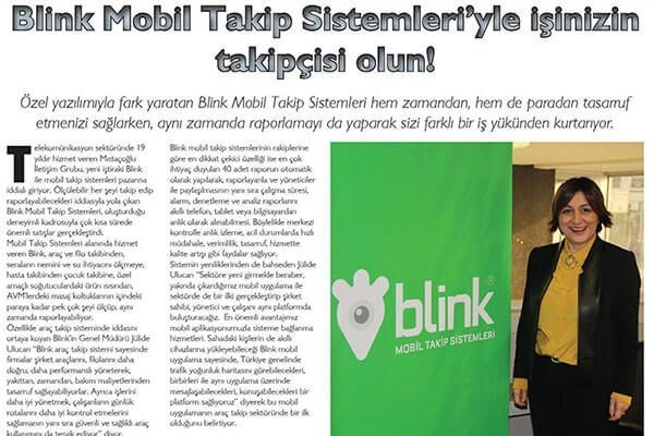 blink Mobil Takip Sistemleri hem paradan hem zamandan tasarruf etmenizi sağlıyor.