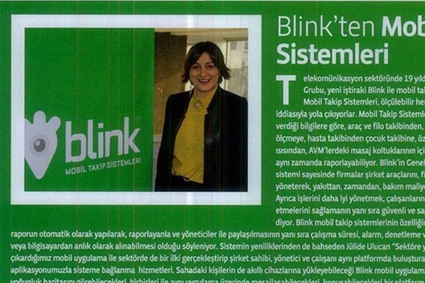Blink'ten Mobil Takip Sistemleri
